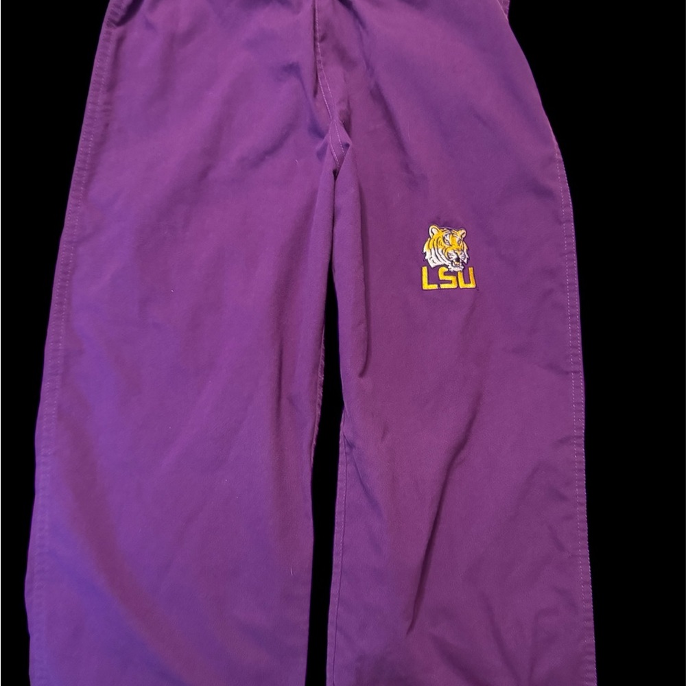 LSU Purple Scrub pant